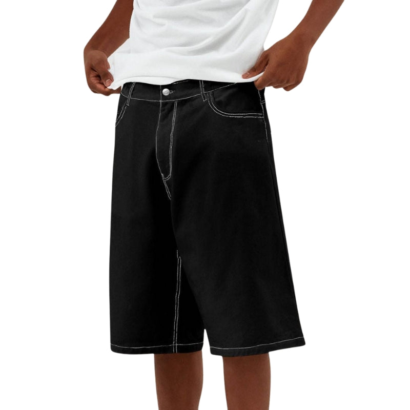 Short Décontracté Large avec Poches et Coupe Détendue - PanierRoyale