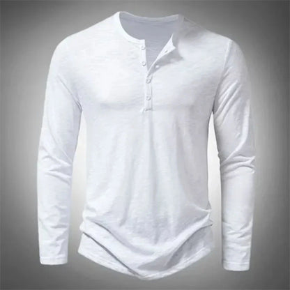 Chemise Homme Relaxe Manches Longues - luxestyle