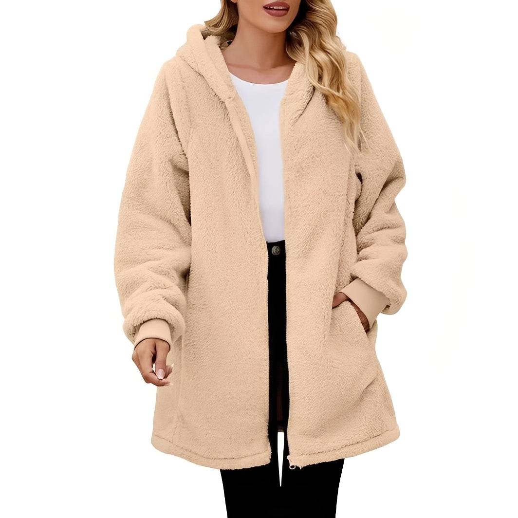 Veste Parka Femme imperméable avec Capuche pour Randonnée - PanierRoyale