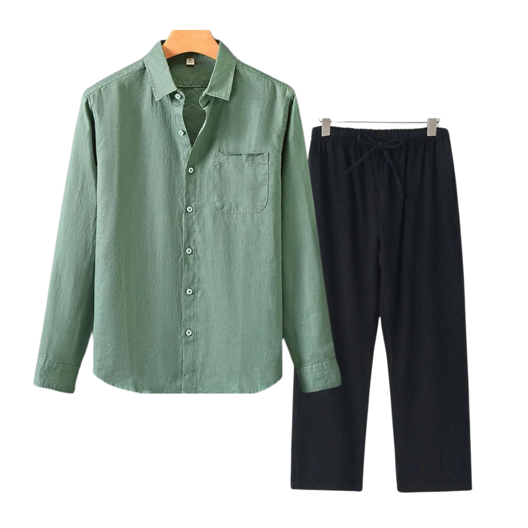 Costume Lin Homme Élégant et Classique