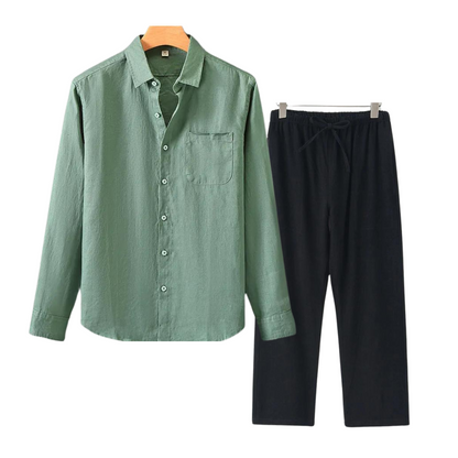 Costume Lin Homme Élégant et Classique