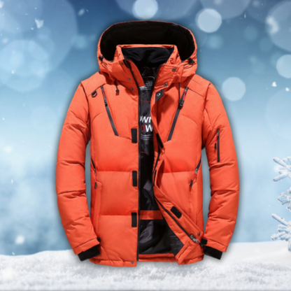 Manteau Homme Imperméable et Chauffant pour Hiver