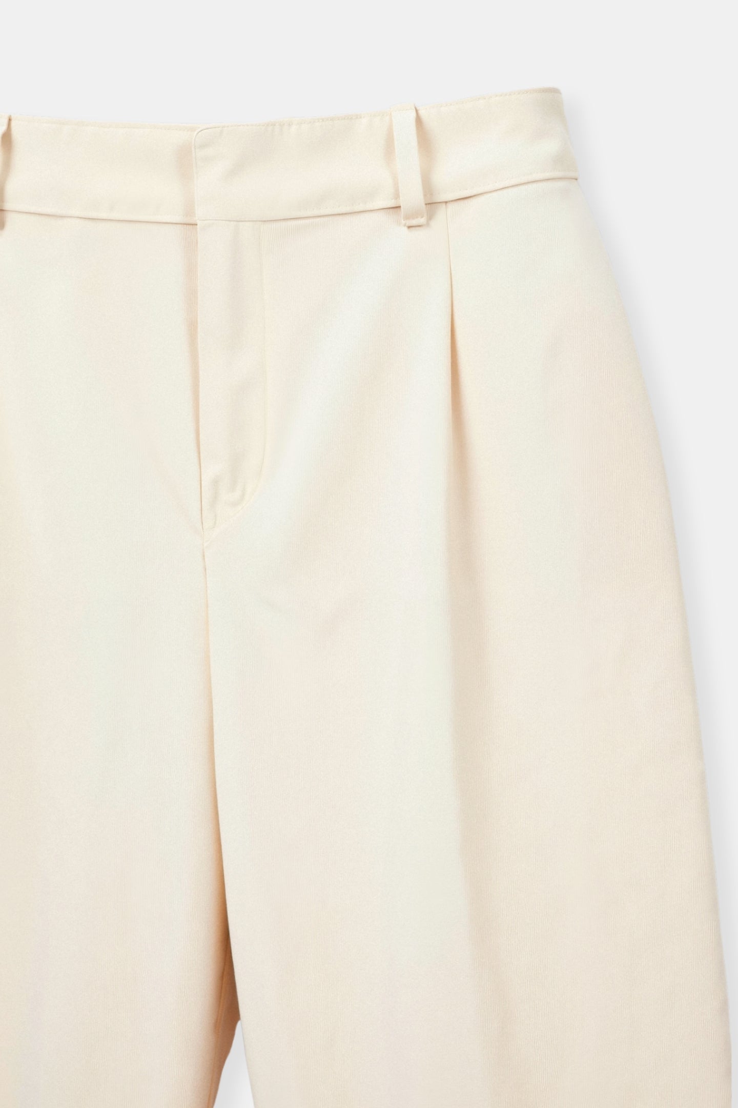 Pantalon Femme Élégant Taille Évasée avec Plis