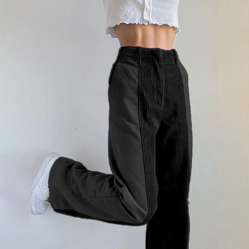 Pantalon Velours Confortable et Élégant