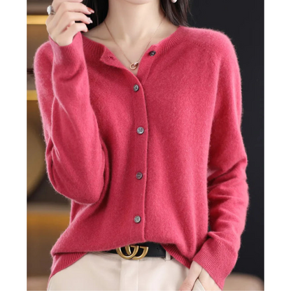 Gilet Femme en Laine Douce et Chaude pour Hiver - PanierRoyale
