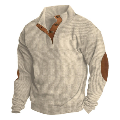 Pull en Laine Brun Cuir Authentique - PanierRoyale