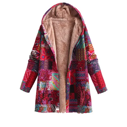 Pull Féminin Hiver Capuche Oversize Doux