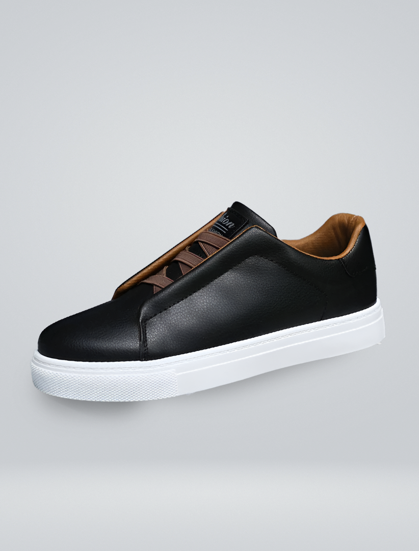 Baskets Homme Blanc Cuir de Qualité