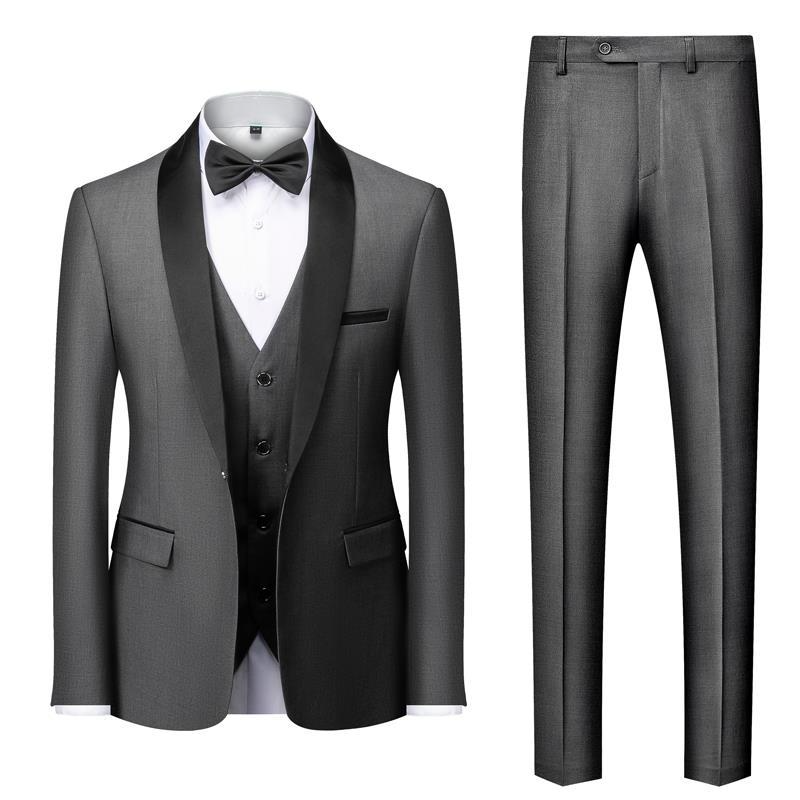 Costume Homme noir Élégant avec Nœud Papillon