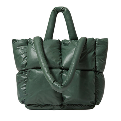 Sac à Épaule Femme Élégant Matelassé Noir