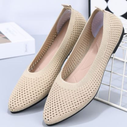 Ballerines Femmes à Bout Pointu et Confortables