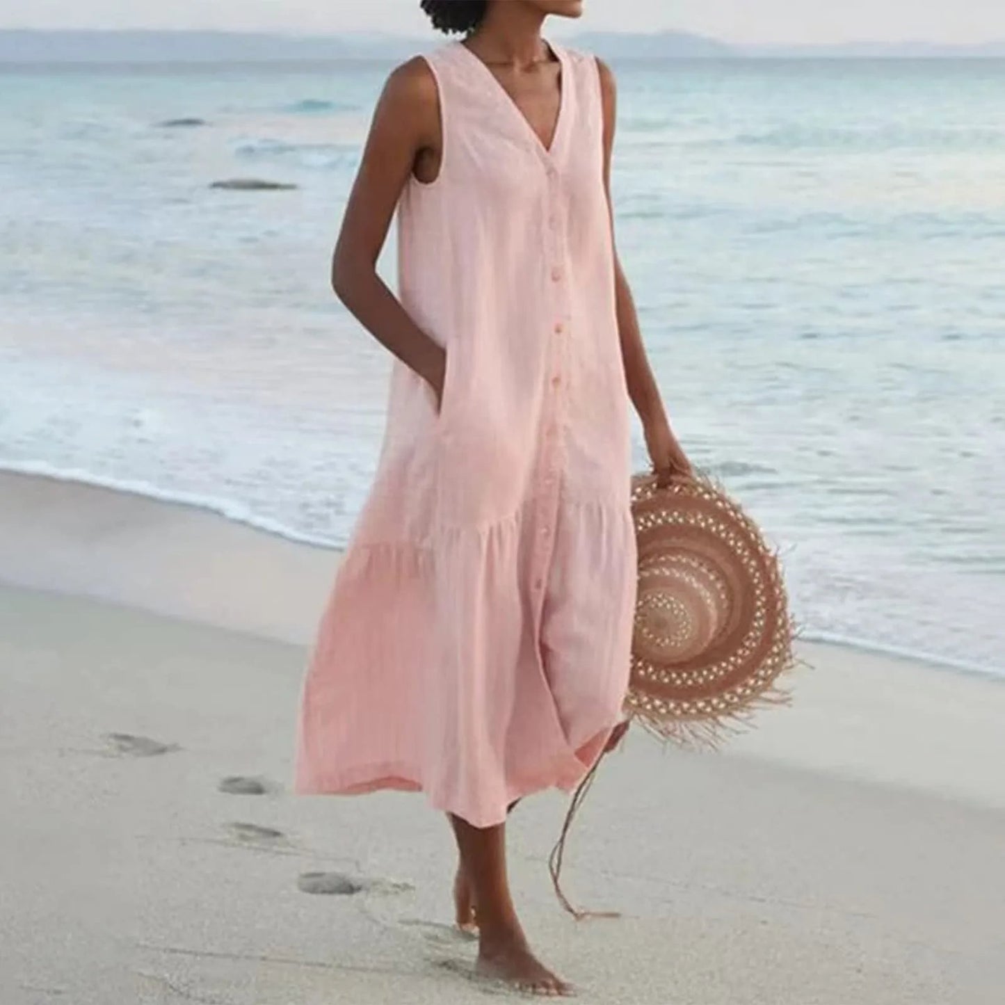 Robe Été Chic en Dentelle pour Femme