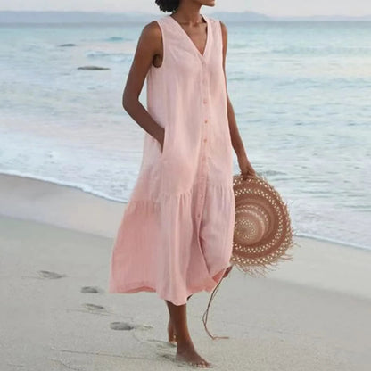 Robe Été Chic en Dentelle pour Femme