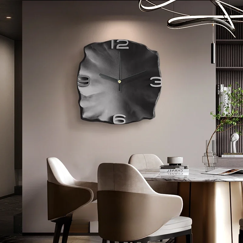 Horloge Murale Décorative Laqué Moderne pour Intérieur