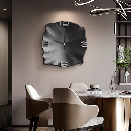 Horloge Murale Décorative Laqué Moderne pour Intérieur