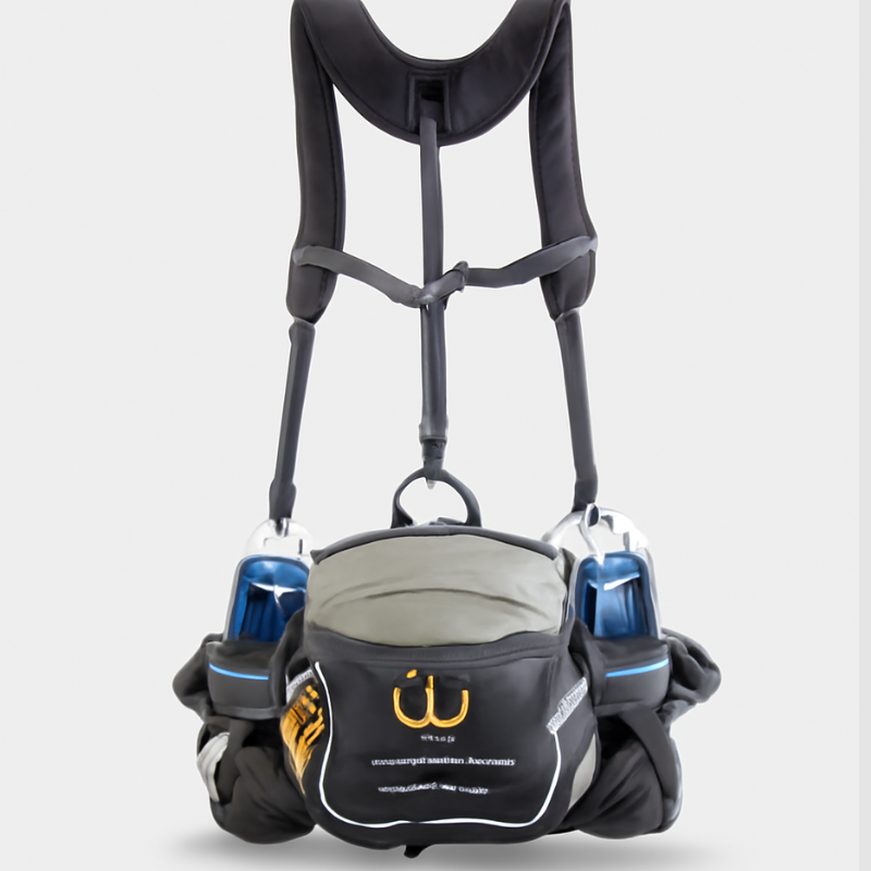 Sac de Sport Polyvalent avec Bretelle Réglable et Poches Zippées