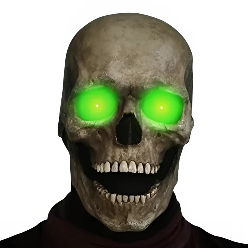 Masque Halloween Latex Effet Éclairant Épouvantable