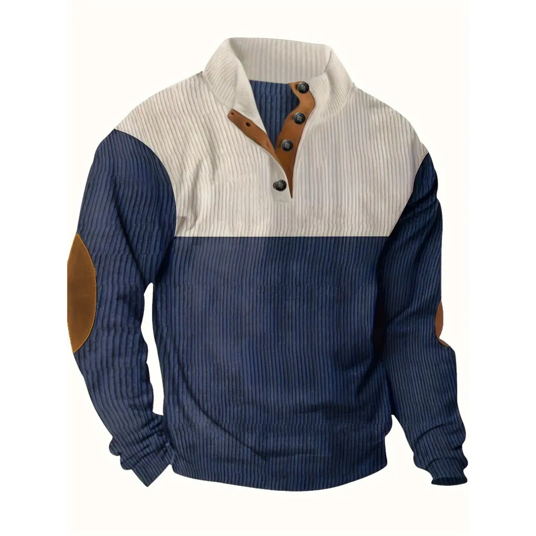 Pull Col Montant Homme Chaud Hivernal