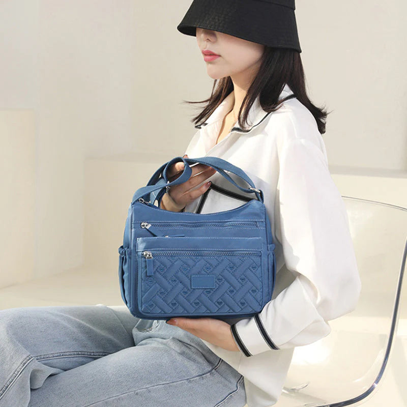 Sac bandoulière Femme Multipoches Léger et Compact