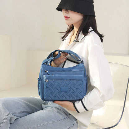 Sac bandoulière Femme Multipoches Léger et Compact