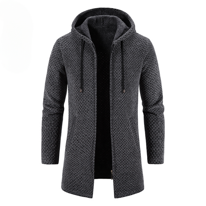 Cardigan Capuche Doux et Confortable en Laine - vue 3