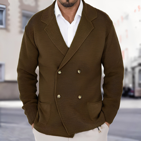 Cardigan Homme Grande Taille Douillet en Laine