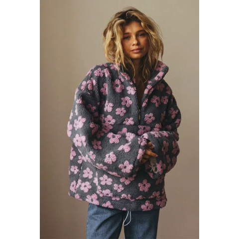 Pull Femme Hiver Floral Élégant