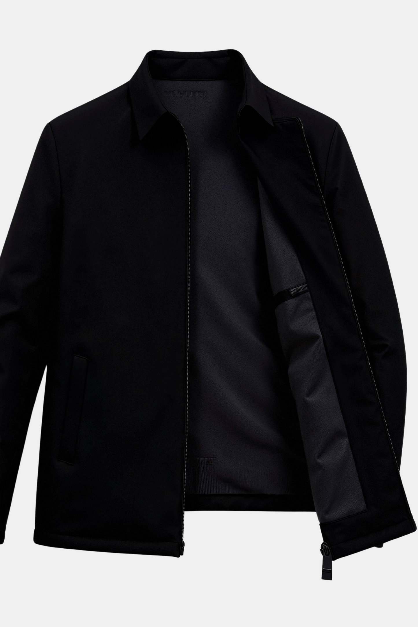 Blouson Homme Noir Élégant