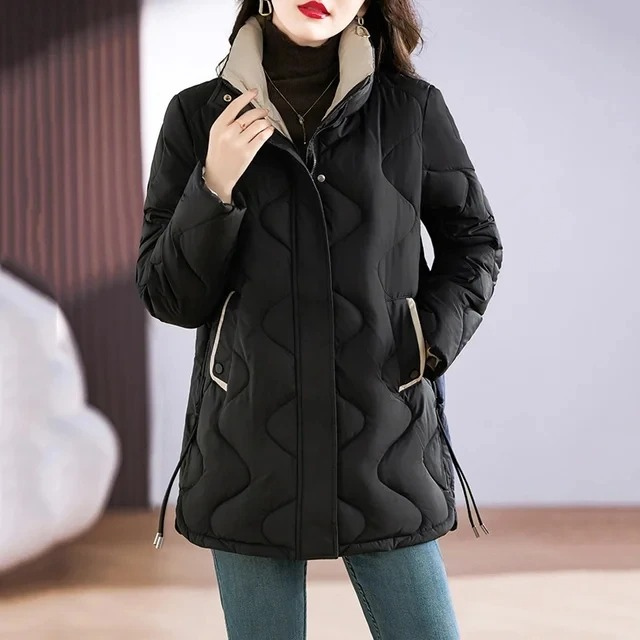 Parka Hiver Femme à Manches Longues