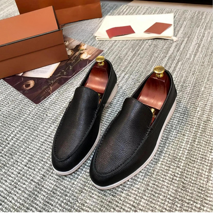 Chaussures Loafers Homme Cuir Italien de Luxe