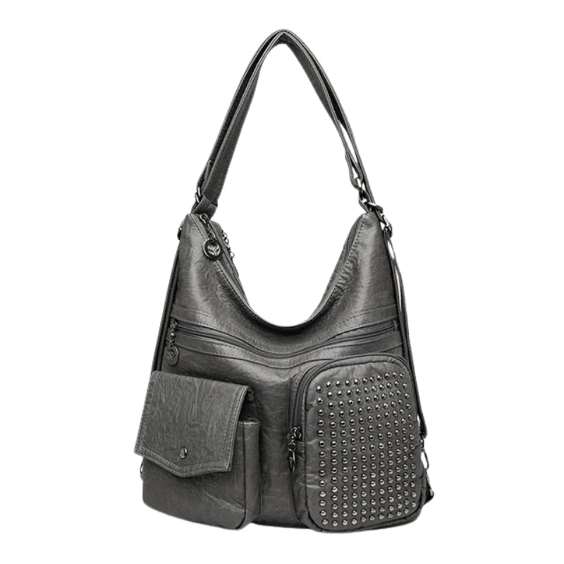 Sac à Dos Grande Capacité avec Poches Zippées Sérieuses