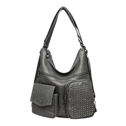Sac à Dos Grande Capacité avec Poches Zippées Sérieuses
