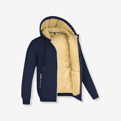 Sweat à capuche polaire doux et chaud pour homme - PanierRoyale