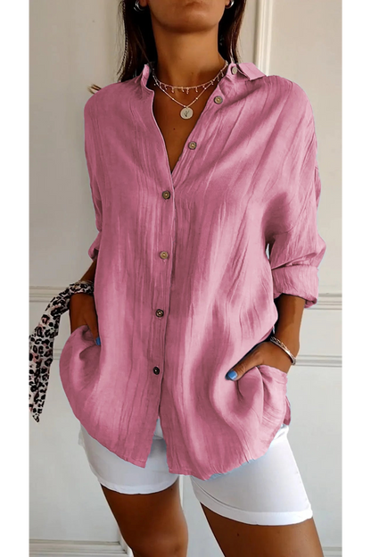Chemise Femme Manche Courte Élégante et Légère