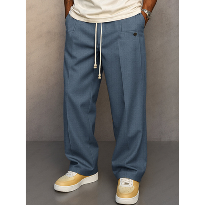 Pantalon homme casual taille large