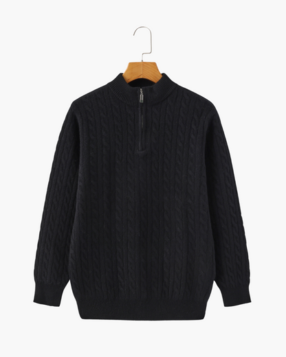Pull Homme Hiver Câblé Chic et Élégant