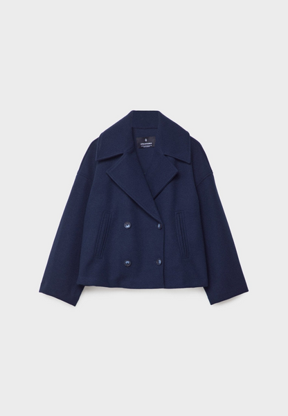 Veste Femme Chic Tailleur Cintré avec Col Pointu