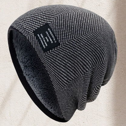 Bonnet Tricoté Chaud et Confortable pour Homme et Femme