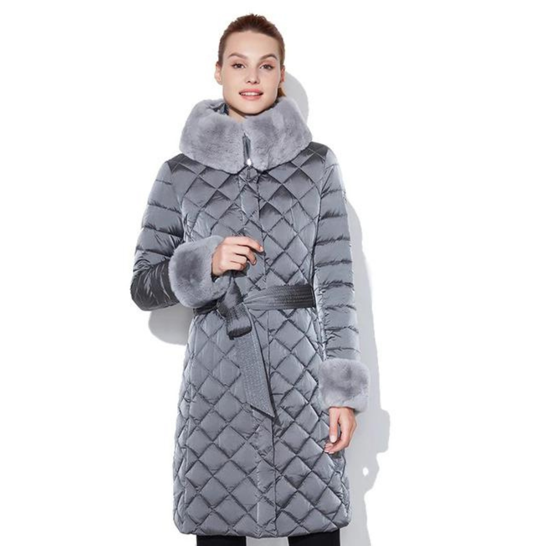 Manteau Femme Long Élégant Hiver Doux