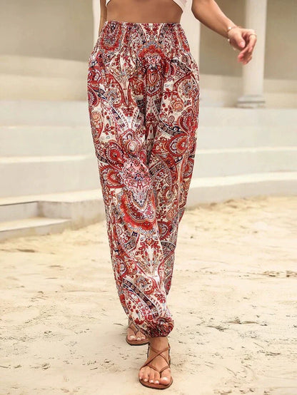 Pantalon Femme Noir et Blanc à Carreaux