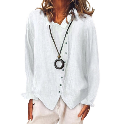 Chemise Femme Élégante à Manches Longues pour Tous les Jours - PanierRoyale