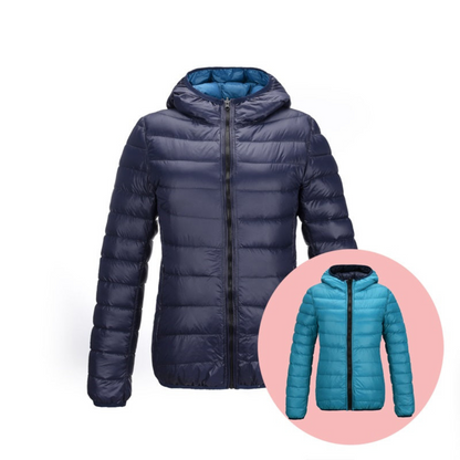 Veste Hiver Réversible Douce et Élégante pour Femme