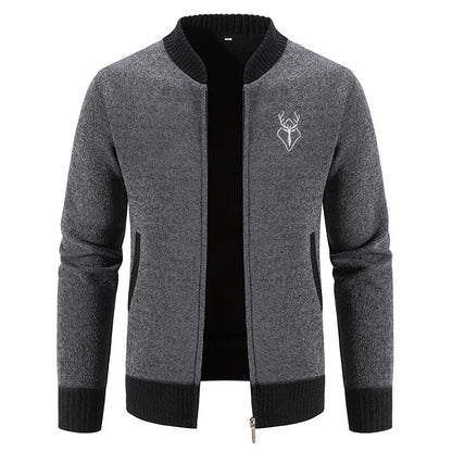 Veste zippée femme slim avec manches longues et poches côtés