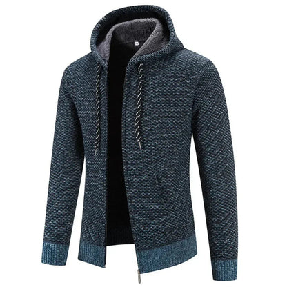 Veste à Capuche Hiver Longue Manches Épaisse