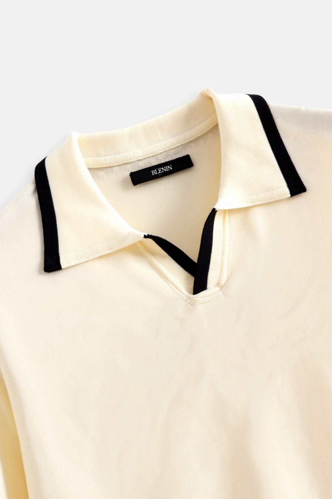 Chemise Polo Homme Contraste Élégant et Moderne