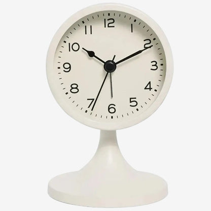 Réveil Moderne Rond en Verre pour Intérieur