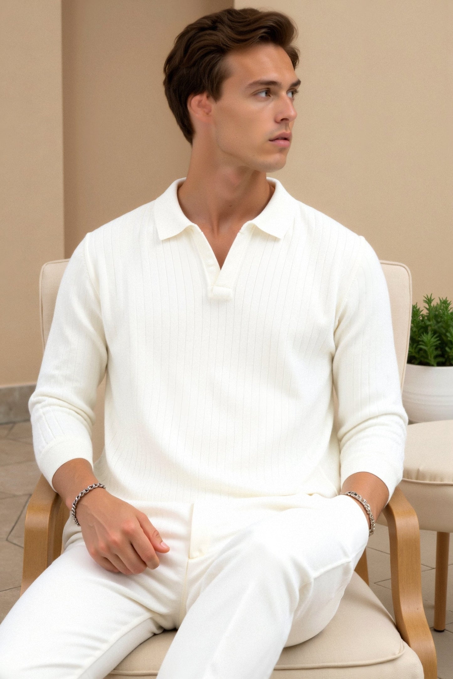 Pull Poloshirt Élégant et Confortable pour Homme - BerlinGlamour