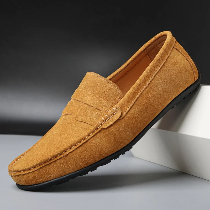 Mocassins Homme en Cuir Doux et Confortable