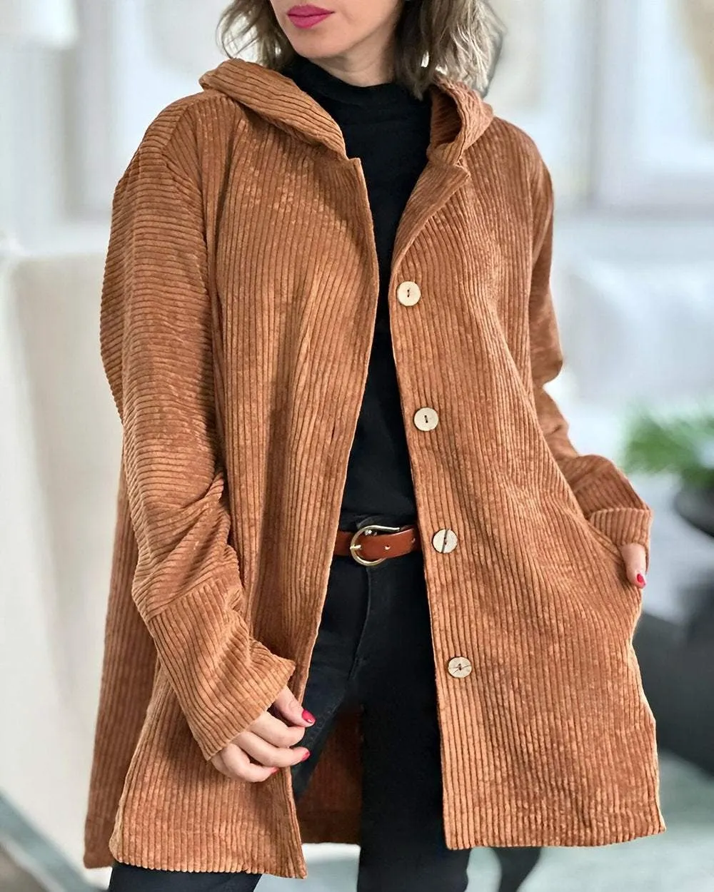 Veste à Capuche Femme Décontractée pour Tous les Jours - PanierRoyale