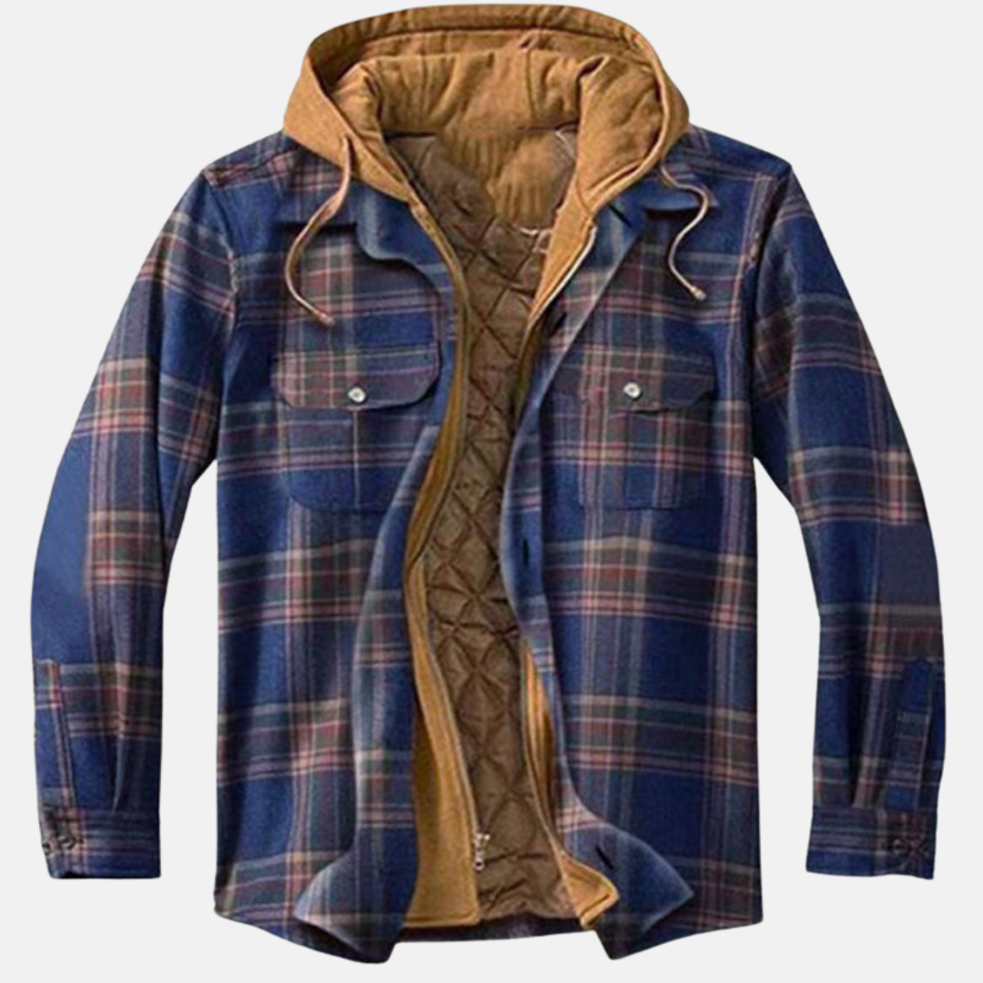 Veste Homme Molletonnée à Boutons